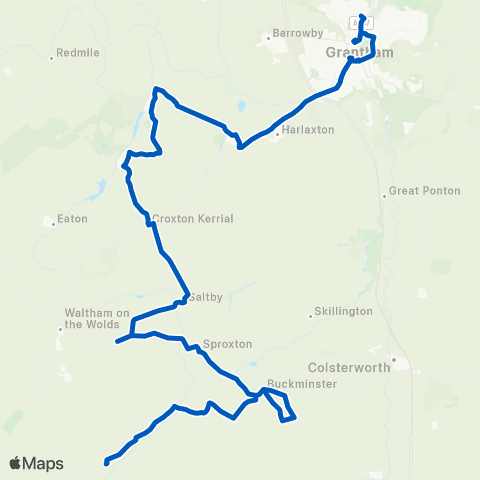 Centrebus Windsor Street - Bus Station map