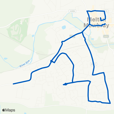 Centrebus Windsor Street - St Mary's Way map