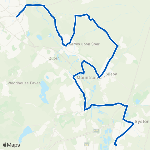 Centrebus Baxter Gate - Rail Station map
