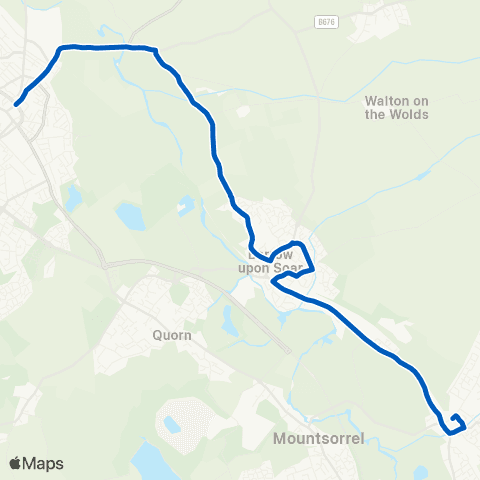 Centrebus Baxter Gate - Rail Station map