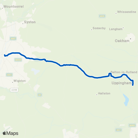 Centrebus N Street East - Haymarket Bus Station map