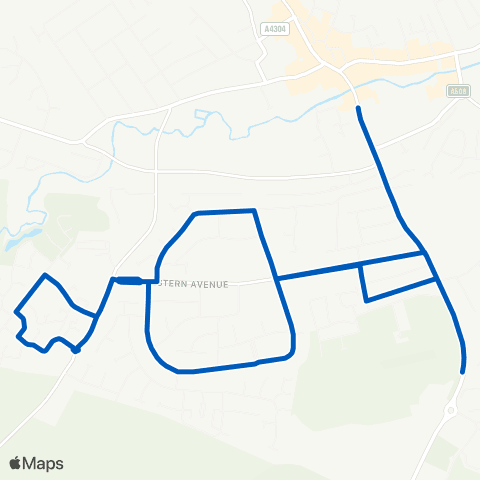 Centrebus Market Hall - Leisure Centre map