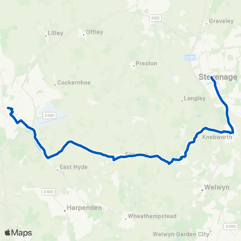 Centrebus Bus Station - Luton Station Interchange map