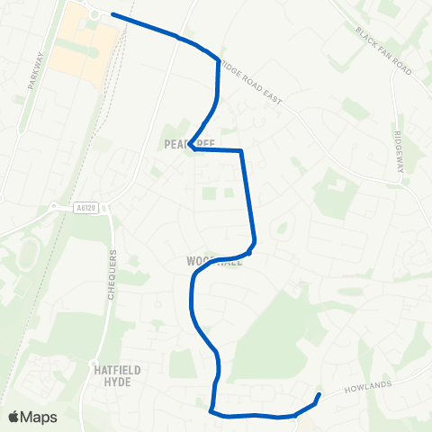 Centrebus Bus Station - New Qeii Hospital map
