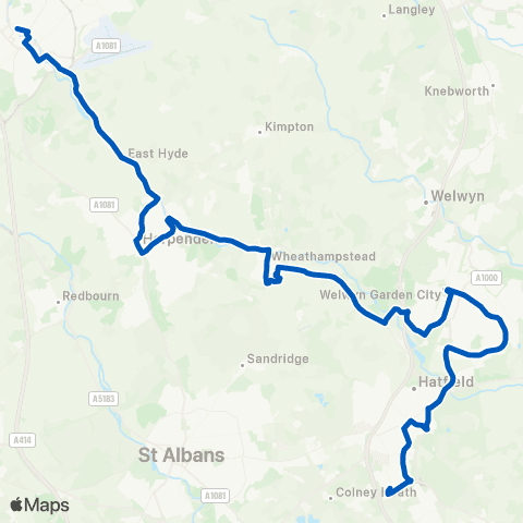 Centrebus Bus Station - Luton Station Interchange map