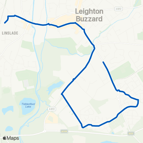Centrebus Railway Station - The Maltings map