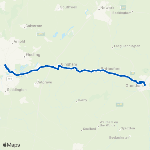 Centrebus Bus Station - Beastmarket Hill map