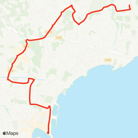 Ciotabus Office de Tourisme - Gare la Ciotat-Ceyreste map