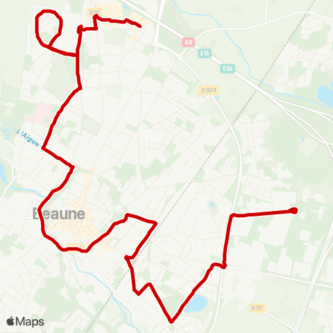 Côte&Bus Chevrolet - Maladières map