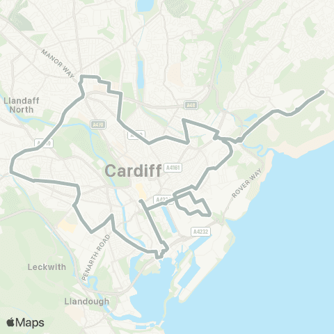 Cardiff Bus Canal Street Jf - Canal Street Jf map
