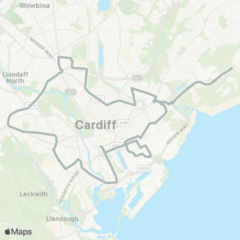 Cardiff Bus Canal Street Jf - Canal Street Jf map