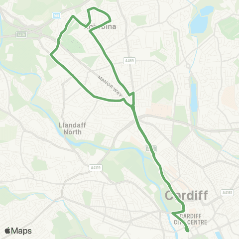 Cardiff Bus Cardiff Bus Interchange Bay 4 - Cardiff Bus Interchange Bay 4 map
