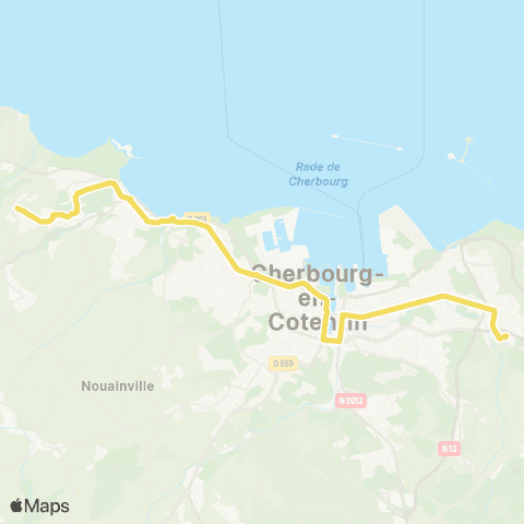 Cap Cotentin Amfreville - Églantine Château map