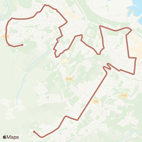 Cap Cotentin Parking de l'Agora - Digard map