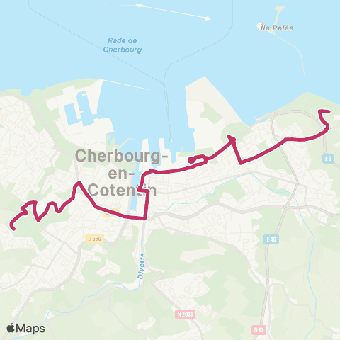 Cap Cotentin ZA les Fourches - Collignon map