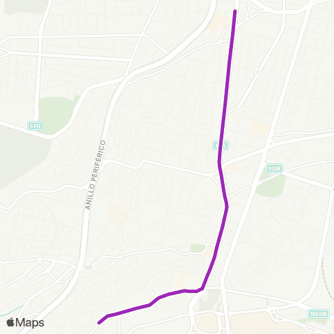 Corredores Concesionados Barranca del Muerto - San Ángel map