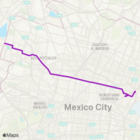 Corredores Concesionados Panteón San Isidro - Peñón map