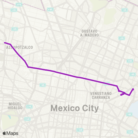 Corredores Concesionados Metro Camarones - Peñón map