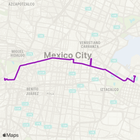 Corredores Concesionados Periférico - Balneario map