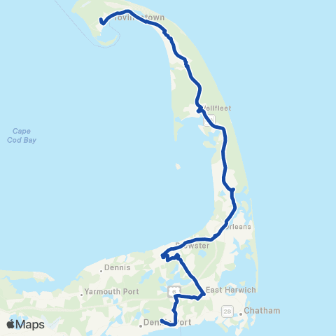 Cape Cod RTA The FLEX map