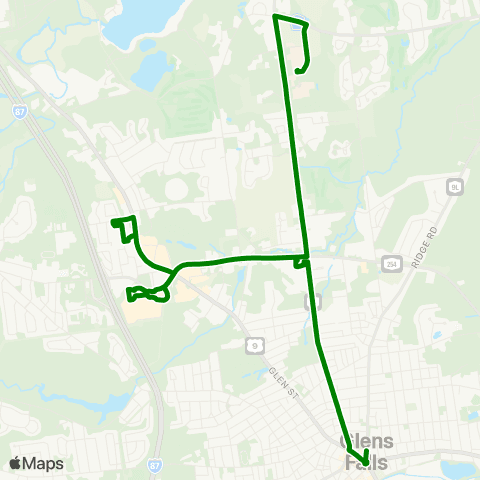 CDTA Bay / College map