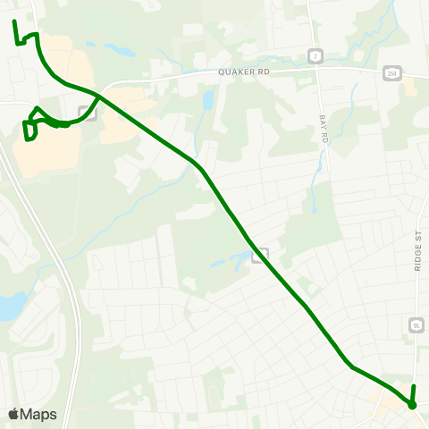 CDTA Glen St / Walmart map