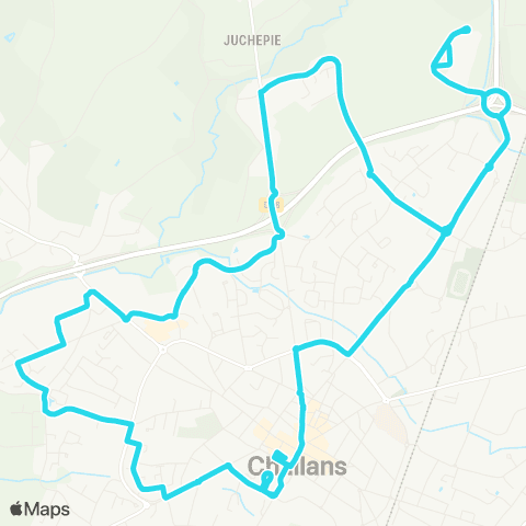 Chall'en Bus La Rive map