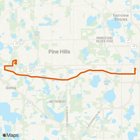 LYNX Old Winter Garden Rd map