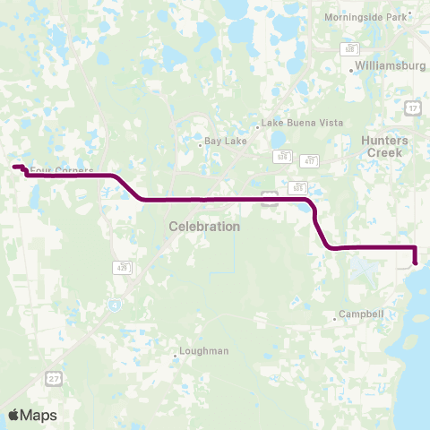 LYNX W. U. S. 192 / Four Corners map