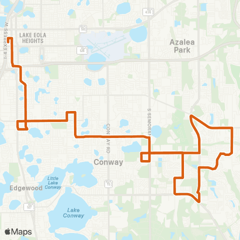 LYNX Lake Margaret Dr. map