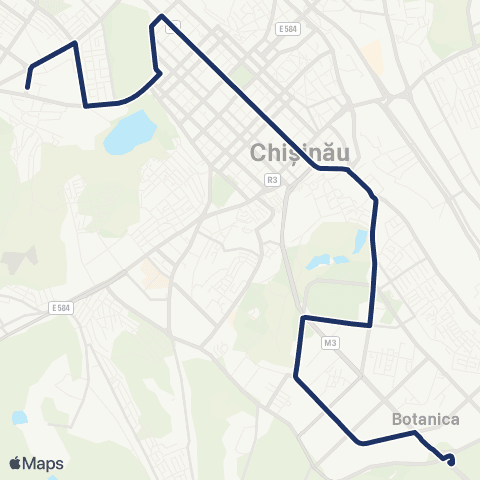 RTEC Bd. Dacia - Str. Constituției map