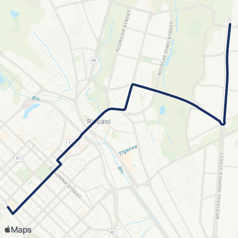 RTEC Bd. Mircea Cel Bătrân - Str. A.Mateevici map