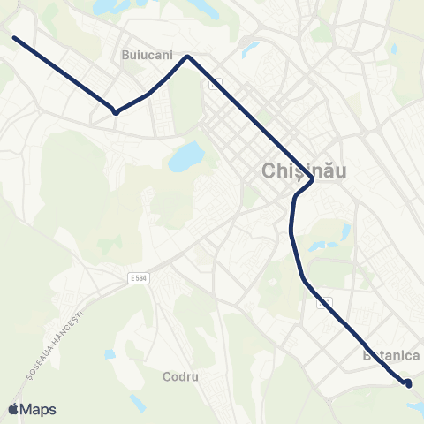 RTEC Str. Alba-Iulia - Bd. Dacia map