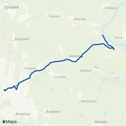 PUA Str. Tighina - Or. Vadul Lui Vodă map