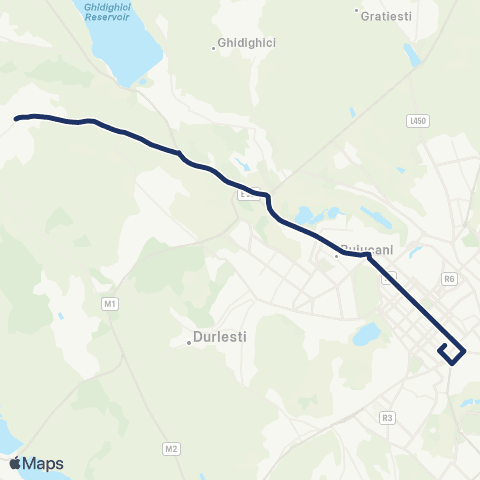 RTEC Str. Tighina - Sat. Trușeni map