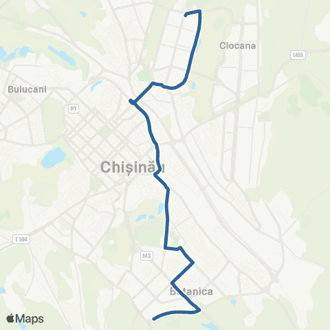 PUA Str. Valea Crucii - Bd. Moscovei map