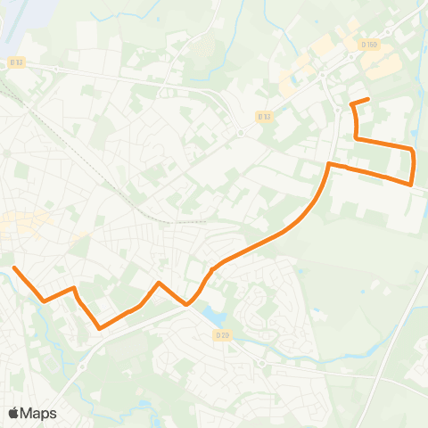 Choletbus L'Ecuyère map