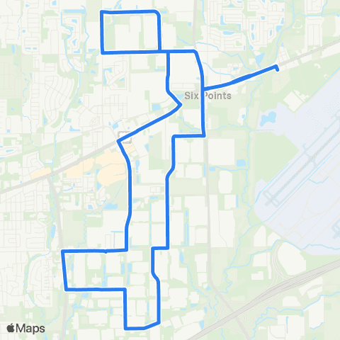 CIRTA Plainfield Connector map