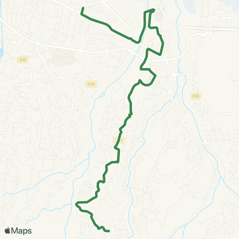 Citalis Bois Rouge<>Station Chaudron map