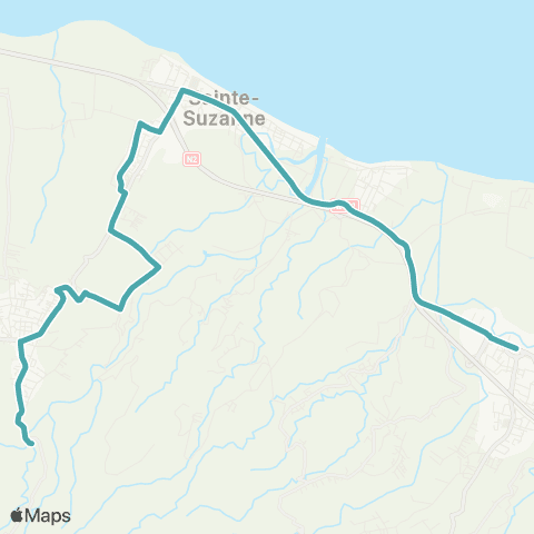 Citalis Pointe Canal<>Quartier Français map