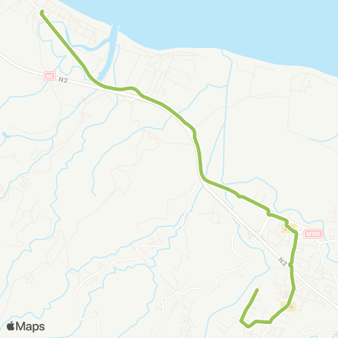 Citalis Camp des Evis<>Hôtel de ville de Ste Suzanne map