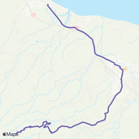 Citalis Citerne Espérance<>Hôtel de ville de Ste Suzanne map