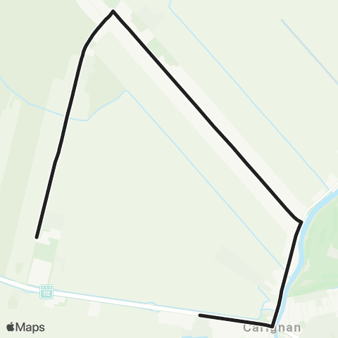 exo Chambly-Richelieu-Carignan Carignan (Bellevue-Bachand) Taxi s/ Réservation map