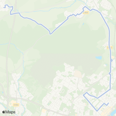 TeMo'B (Citéline) Oeutrange St Luc <-> Thionville Galiéni map