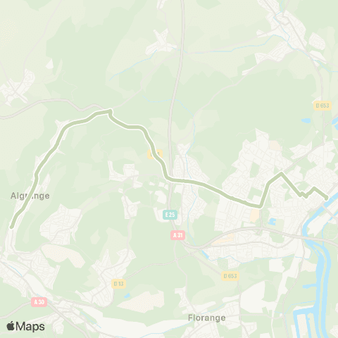 TeMo'B (Citéline) Algrange - Thionville Foch map