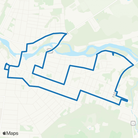 CitiBus State Street - E. Main Street map