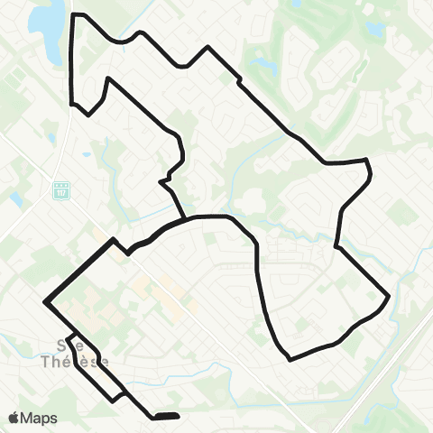 exo Laurentides Ste-Thérèse - Blainville (Renaissance) map