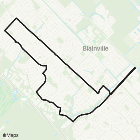 exo Laurentides Gare Blainville - Blainville (Ouest) map