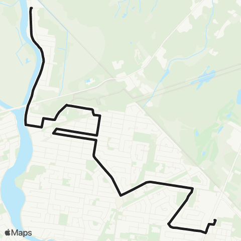exo Sud-Ouest Taxi Collectif - Châteauguay Nord map