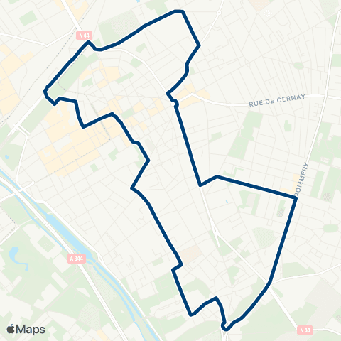 Grand Reims Mobilités Gare Centre <> Cathédrale / Saint Rémi map